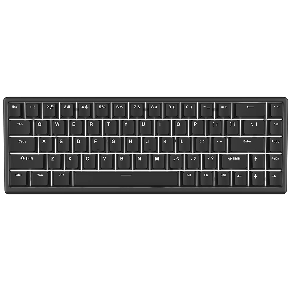 Arbiter Studio TENKO Polar 65 + HE Magnetic Gaming Keyboard Just Black - Image 3