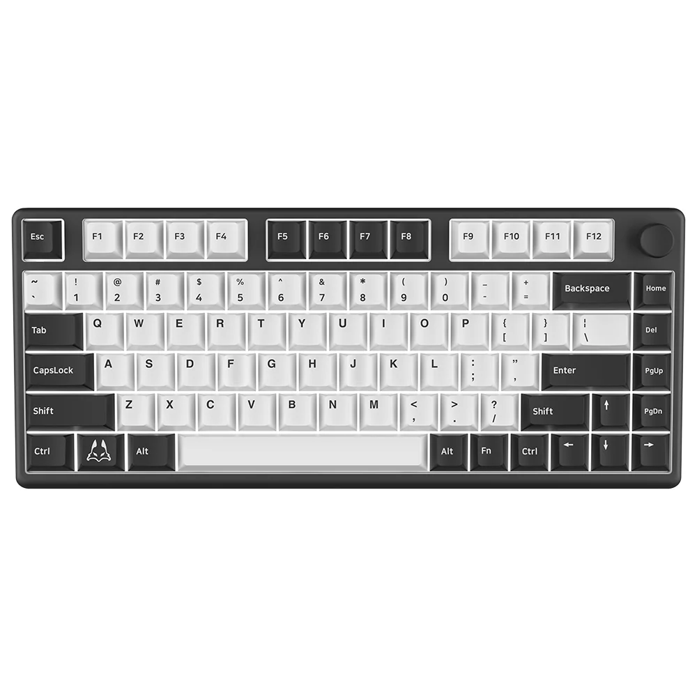 Arbiter Studio TENKO Polar 75 + HE Magnetic Gaming Keyboard Black Panda - Image 3