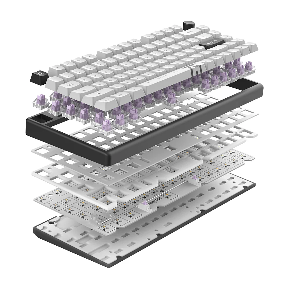 Arbiter Studio Polar 75 Pro Keyboard Kitsune Black Frame - Image 9