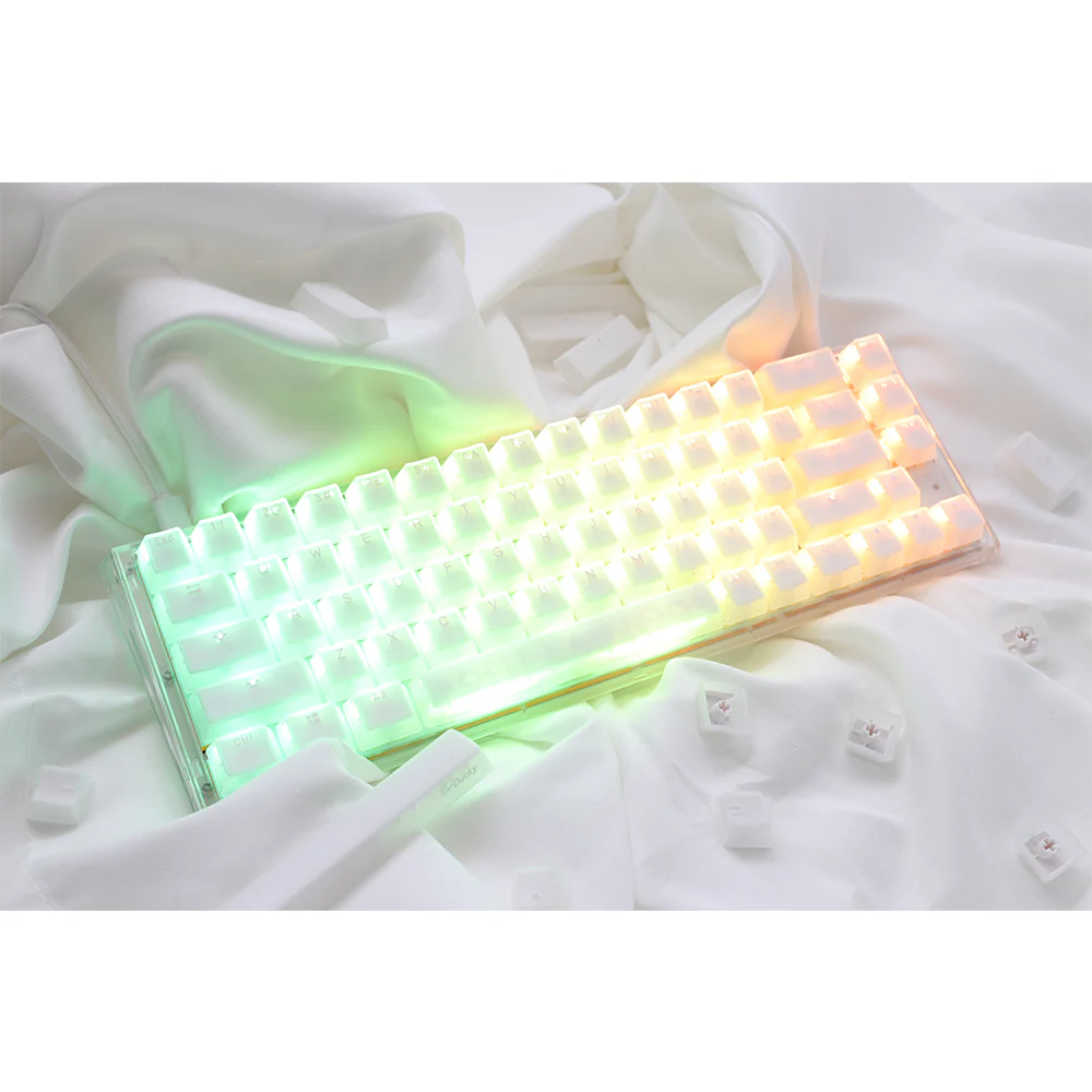 Ducky One 3 SF 65% keyboard Aura Edition Aura White - Image 11
