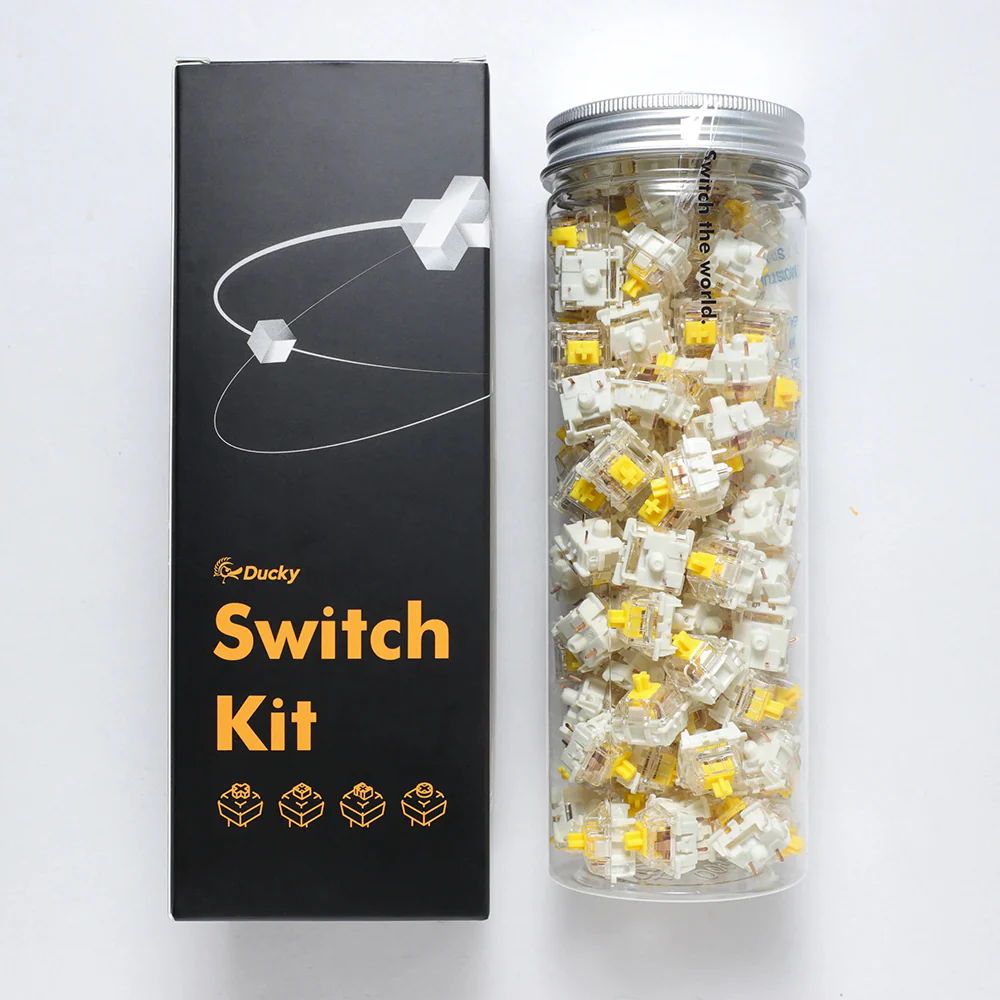 Ducky Switch Kit Gateron G Pro Yellow 110個入 - Image 3
