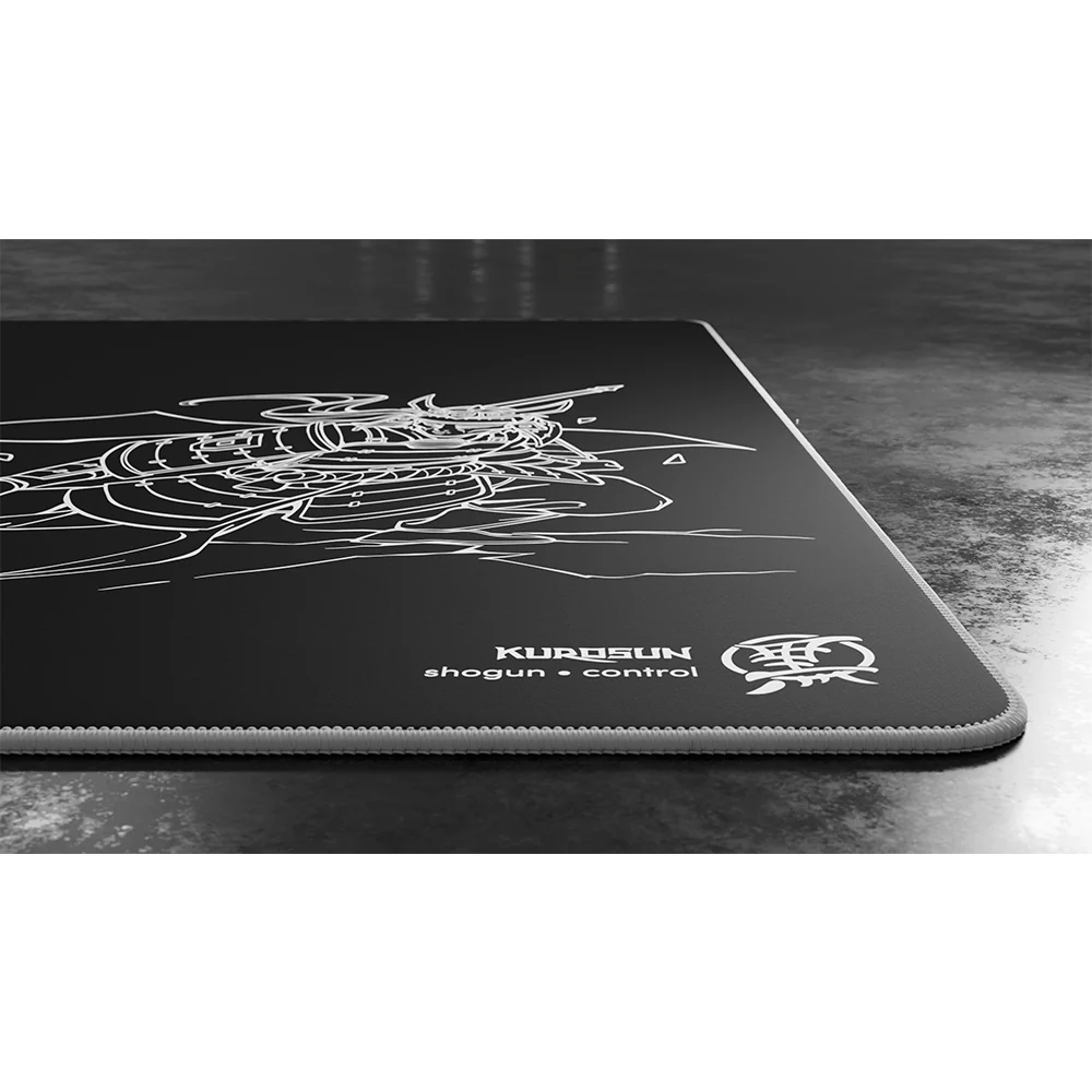Kurosun Shogun Premium Gaming Mousepad Black L Size (490 x 420 x 4 mm) - Image 6