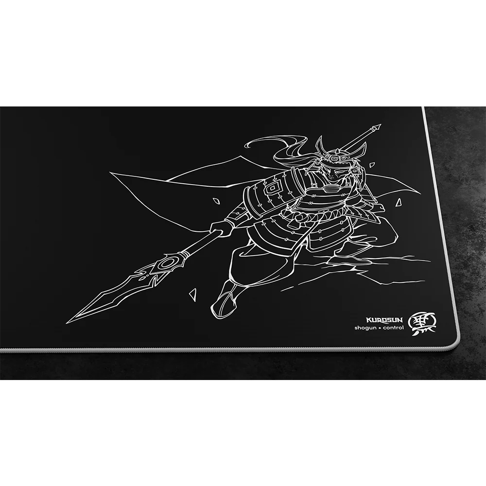 Kurosun Shogun Premium Gaming Mousepad Black L Size (490 x 420 x 4 mm) - Image 7