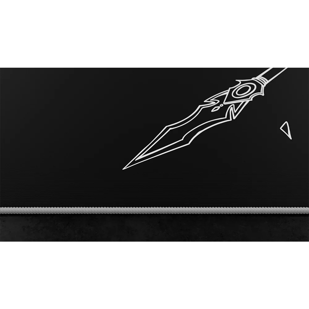 Kurosun Shogun Premium Gaming Mousepad Black L Size (490 x 420 x 4 mm) - Image 9