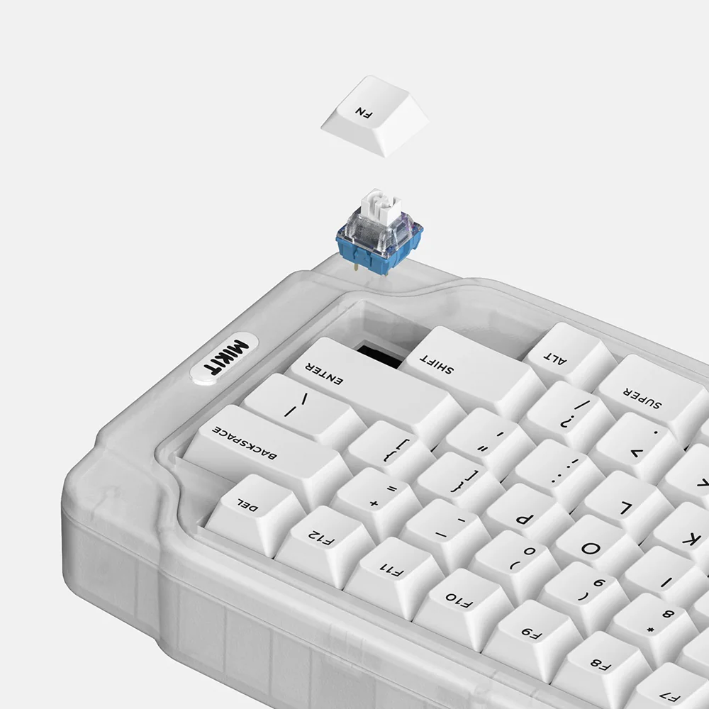 MIKIT MK72 DIY Wireless Mechanical Keyboard INNOCENCE - Image 9