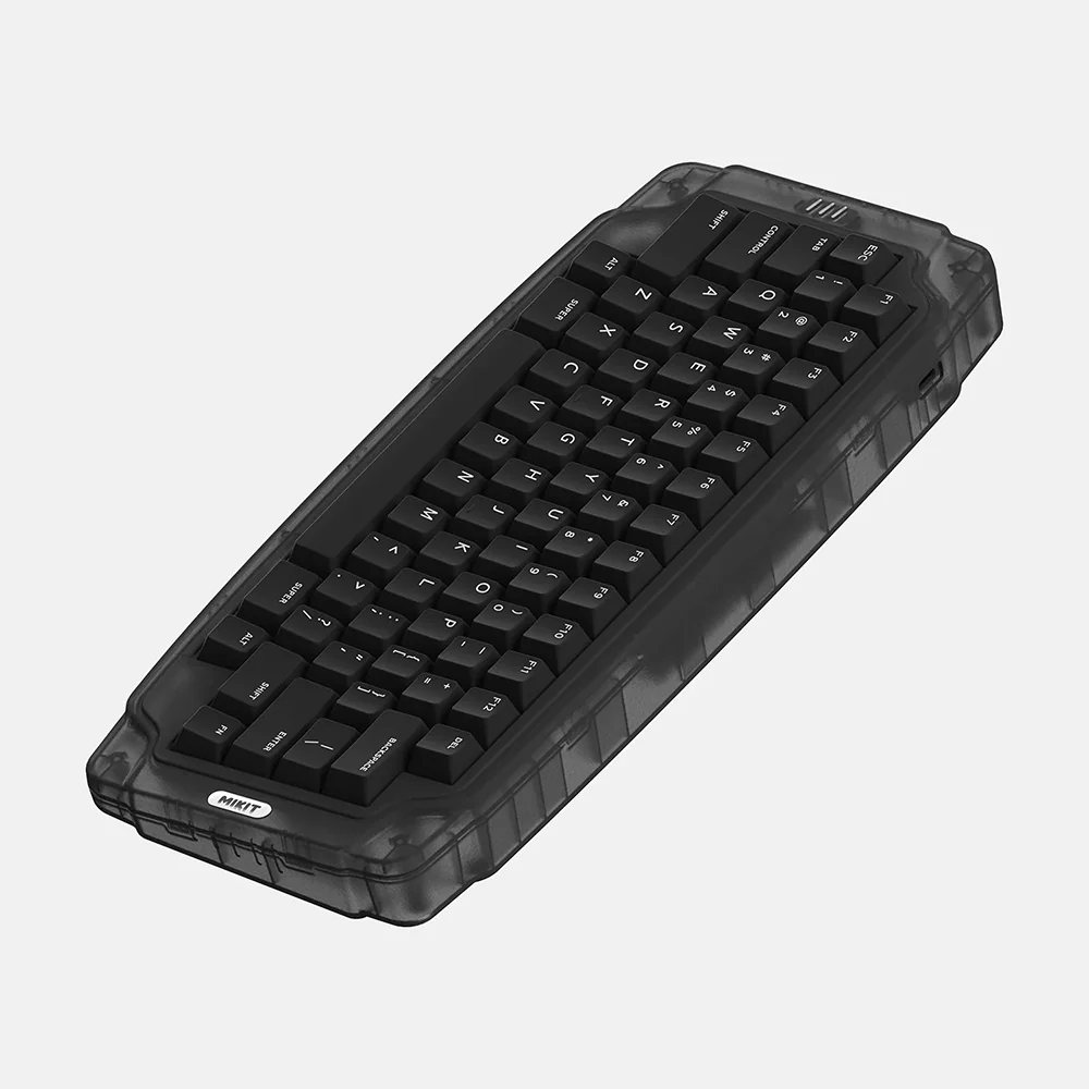 MIKIT MK72 DIY Wireless Mechanical Keyboard OBSIDIAN - Image 4
