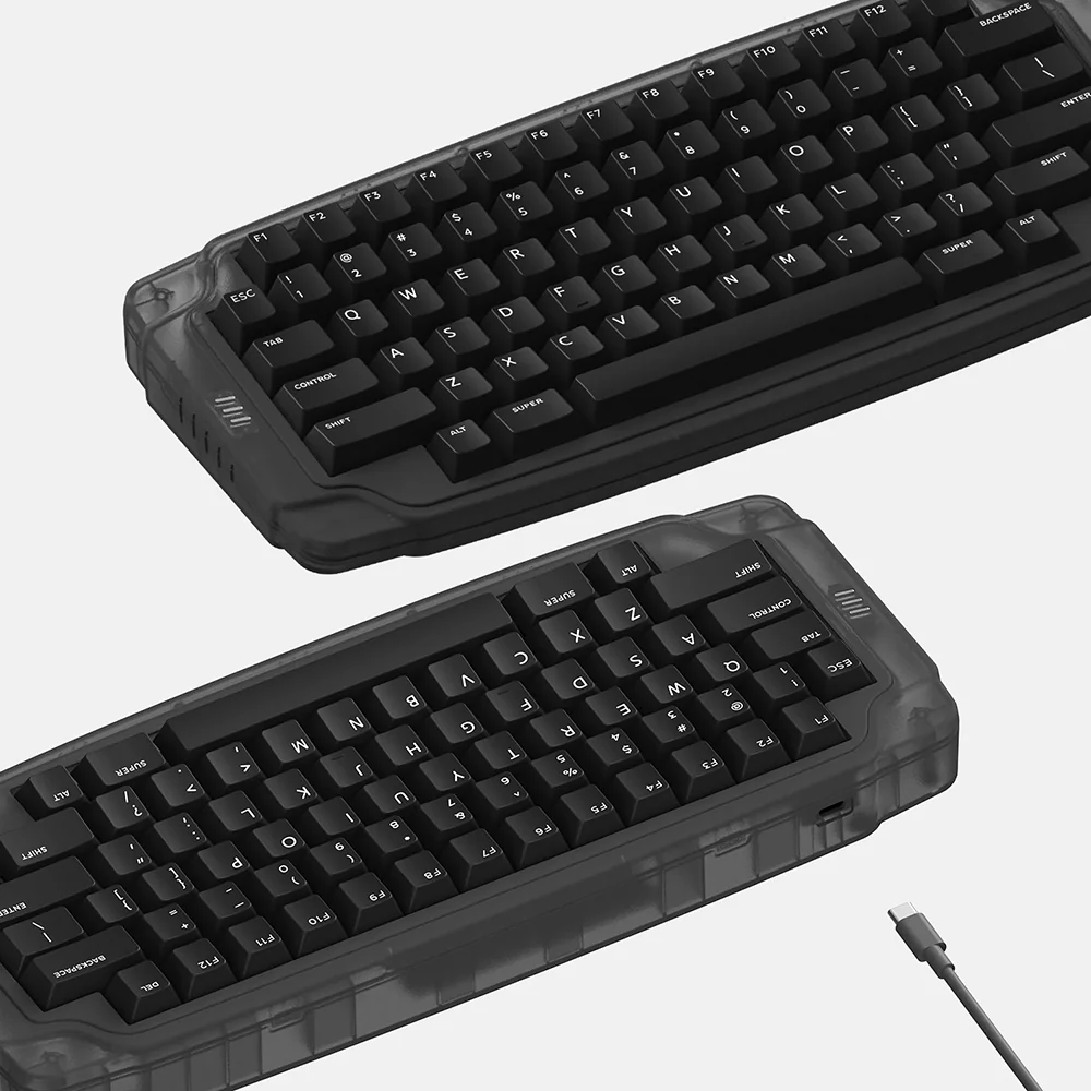MIKIT MK72 DIY Wireless Mechanical Keyboard OBSIDIAN - Image 9