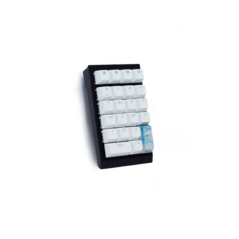Tai-Hao BOBO Profile Backlit ABS Backlit Keycap Set Coastal Blue - Image 3