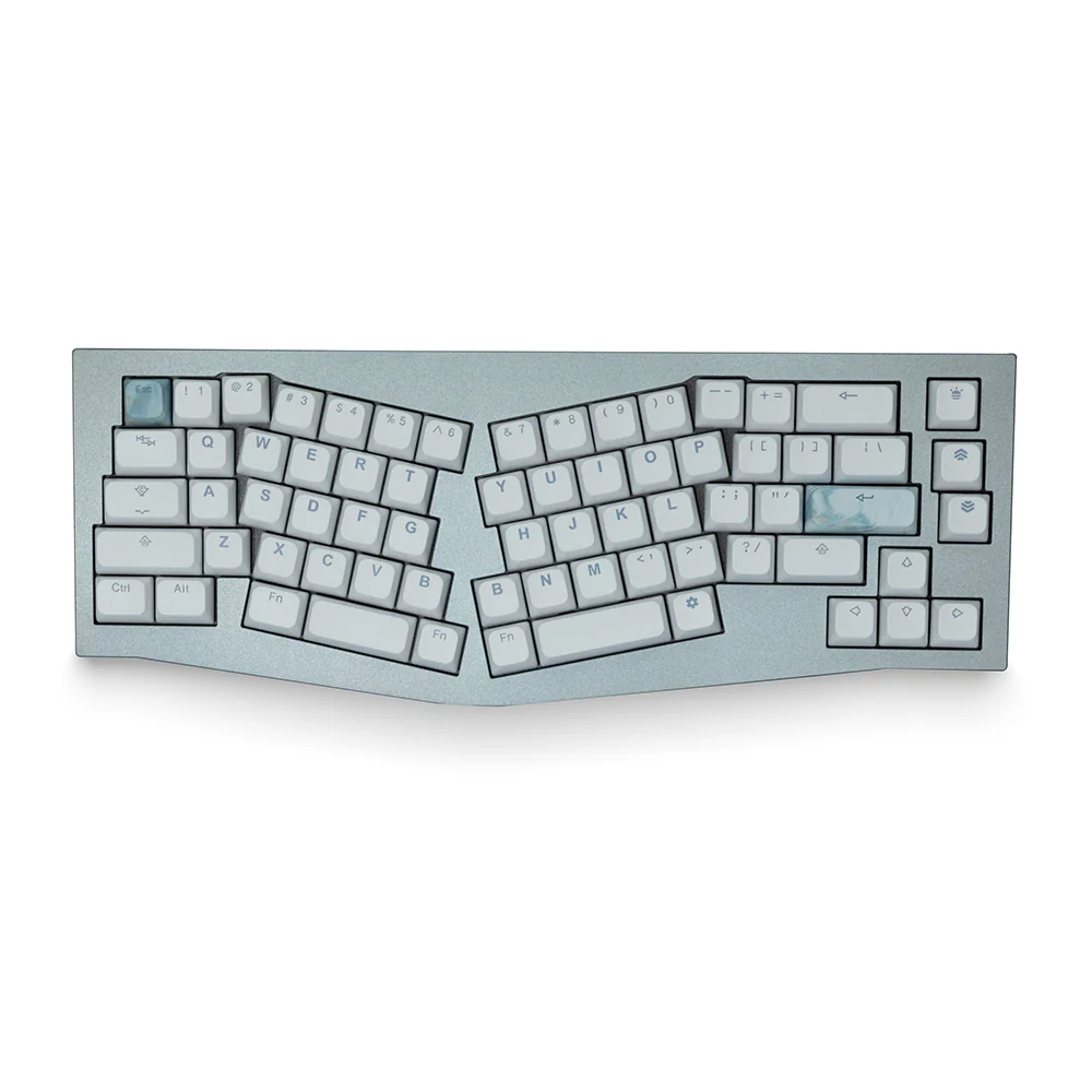 Tai-Hao BOBO Profile Backlit ABS Backlit Keycap Set Coastal Blue - Image 4
