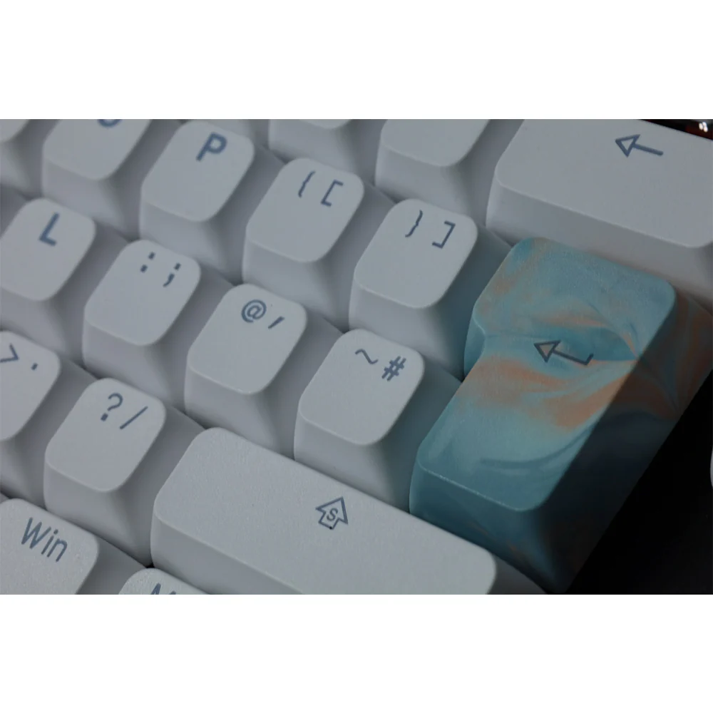 Tai-Hao BOBO Profile Backlit ABS Backlit Keycap Set Coastal Blue - Image 6