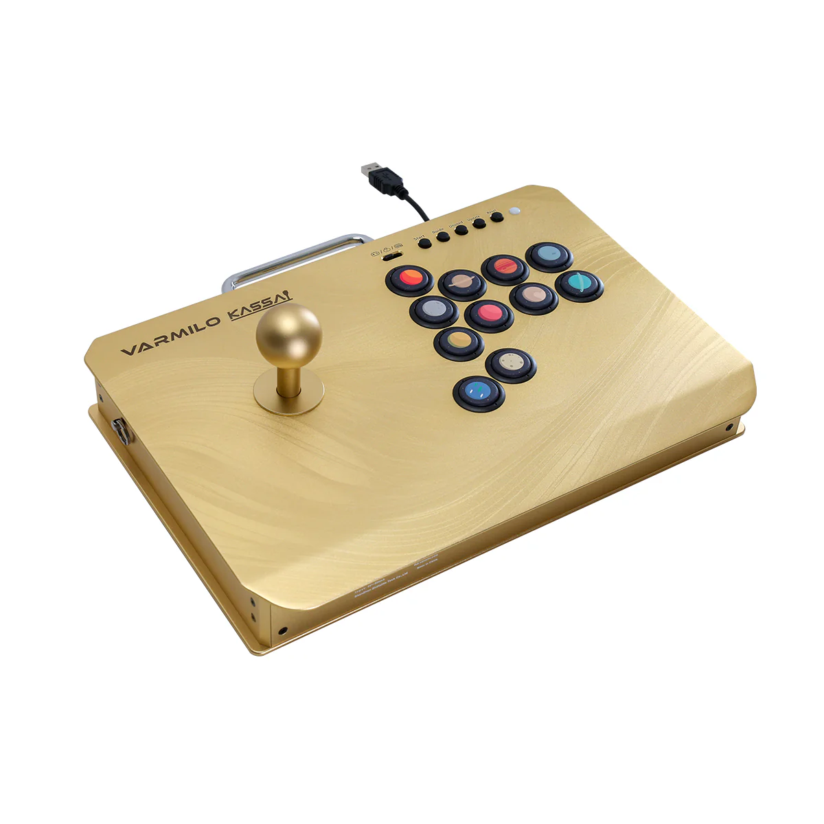 VARMILO KASSAI Gold Arcade Joystick Controller for Fighting Games - Image 3