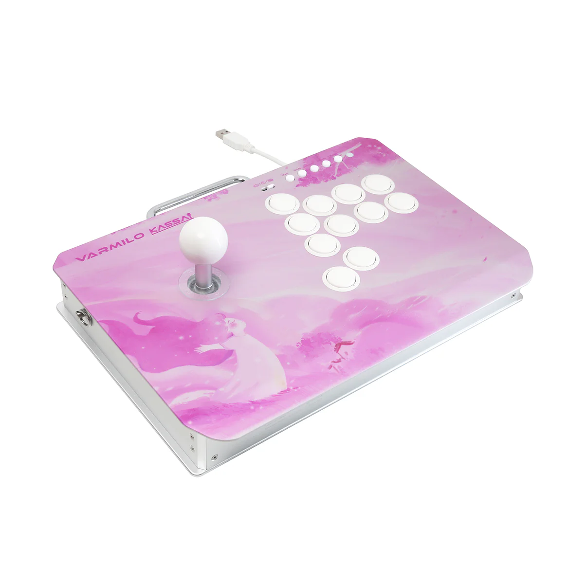 VARMILO KASSAI Sakura Arcade Joystick Controller for Fighting Games - Image 3