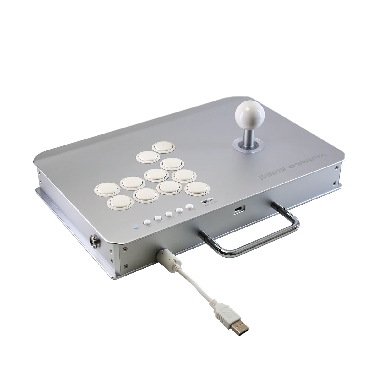 VARMILO KASSAI Lunar Silver Arcade Joystick Controller for Fighting Games - Image 4